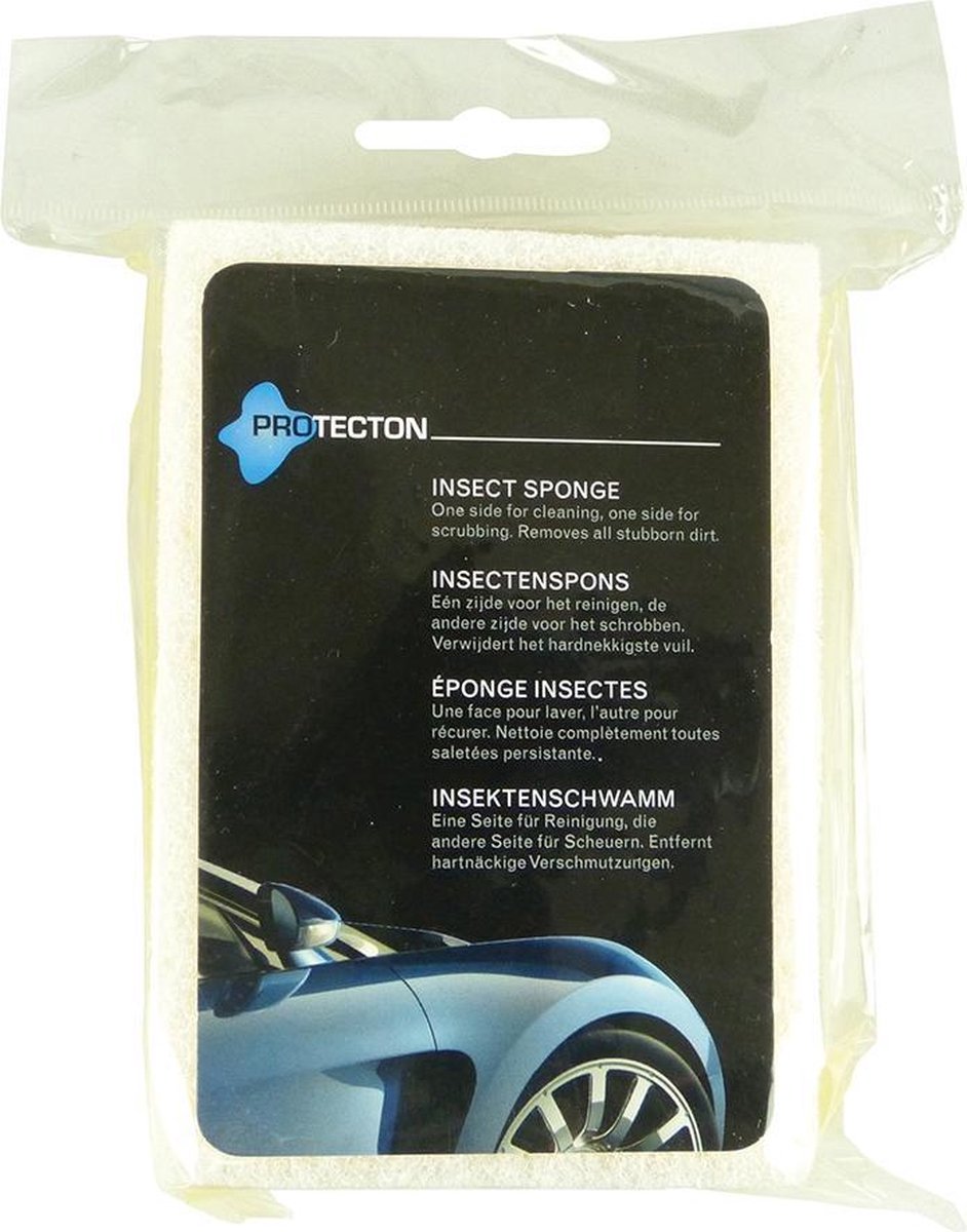 Protecton Insectenspons 12 X 8 X 4 Cm/wit - Geel