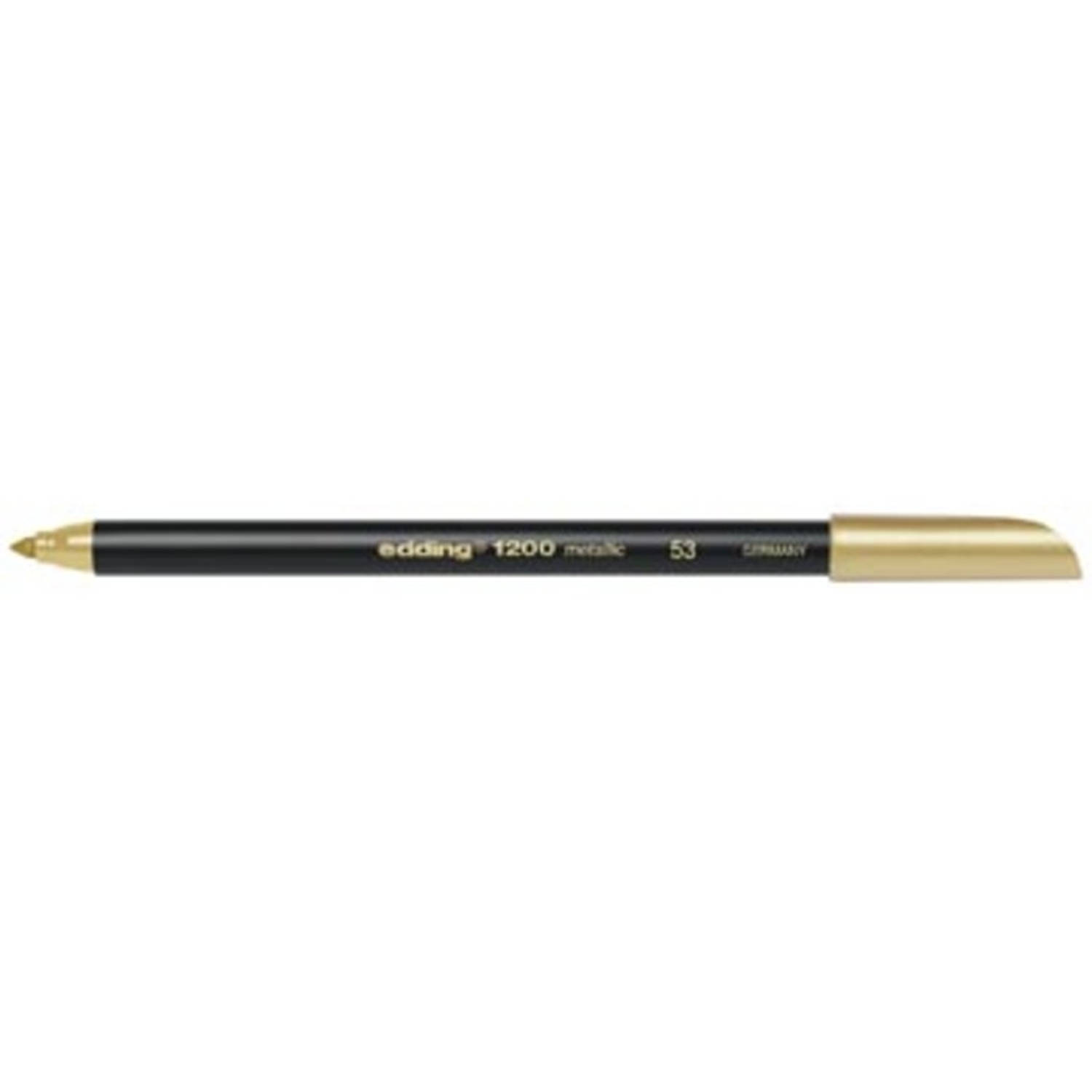 Edding Viltstift E-1200 Metallic - Goud