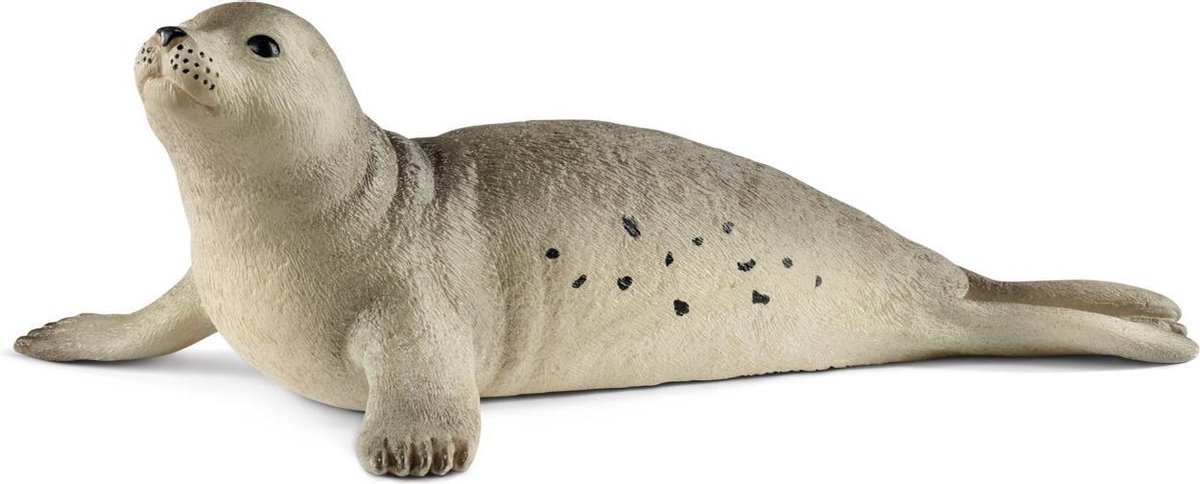 Schleich Zeehond - Speelfiguur Wild Life -14801 - Grijs