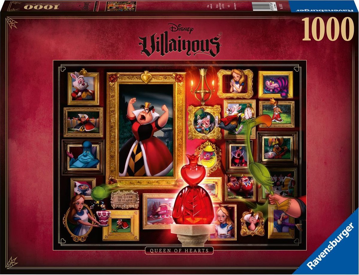 Ravensburger Puzzel - Queen Of Hearts (1000)