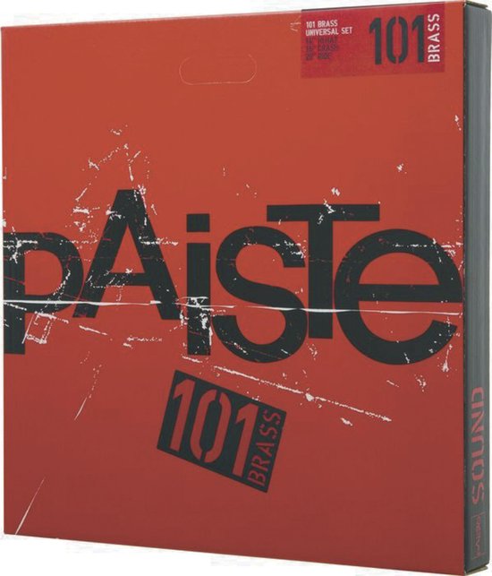 Paiste 101 Brass Universal bekkenset