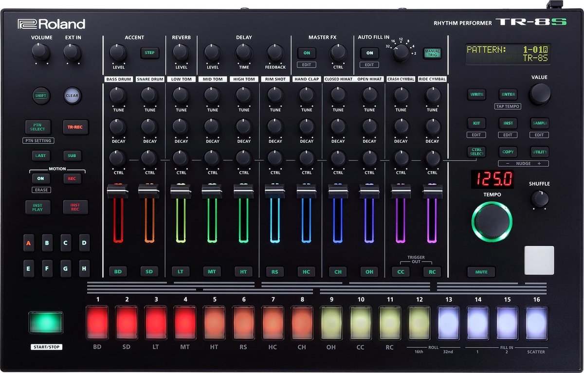 Roland TR-8S AIRA Rhythm Performer drumcomputer