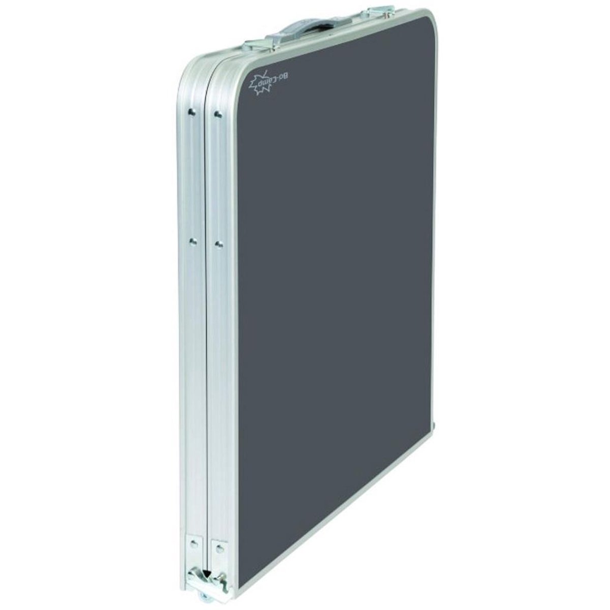 Bo-Camp - Tafel - Koffermodel - 120x60 Cm - Grijs