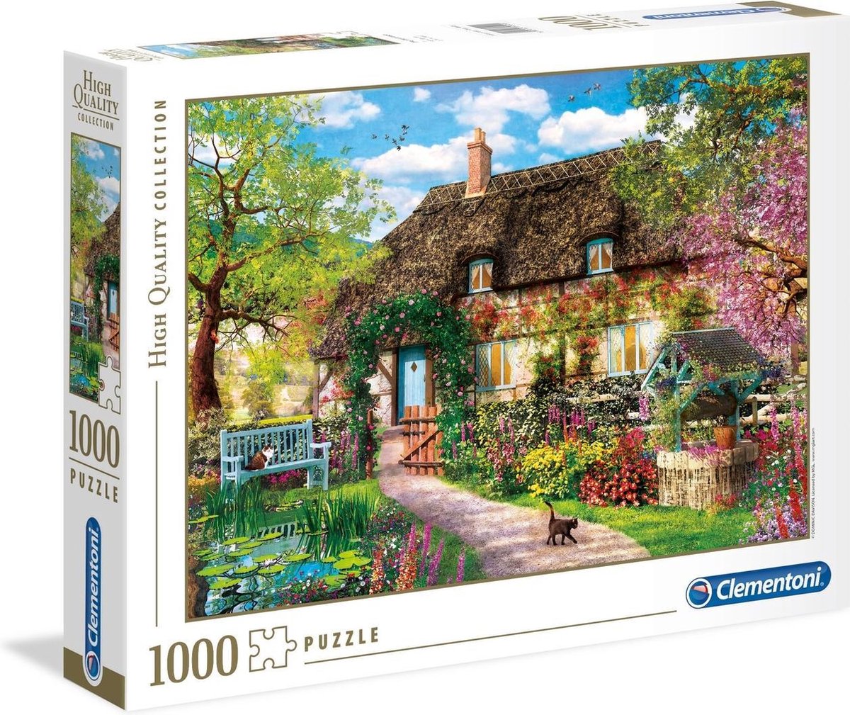 Clementoni Legpuzzel Hq - The Old Cottage 1000 Stukjes