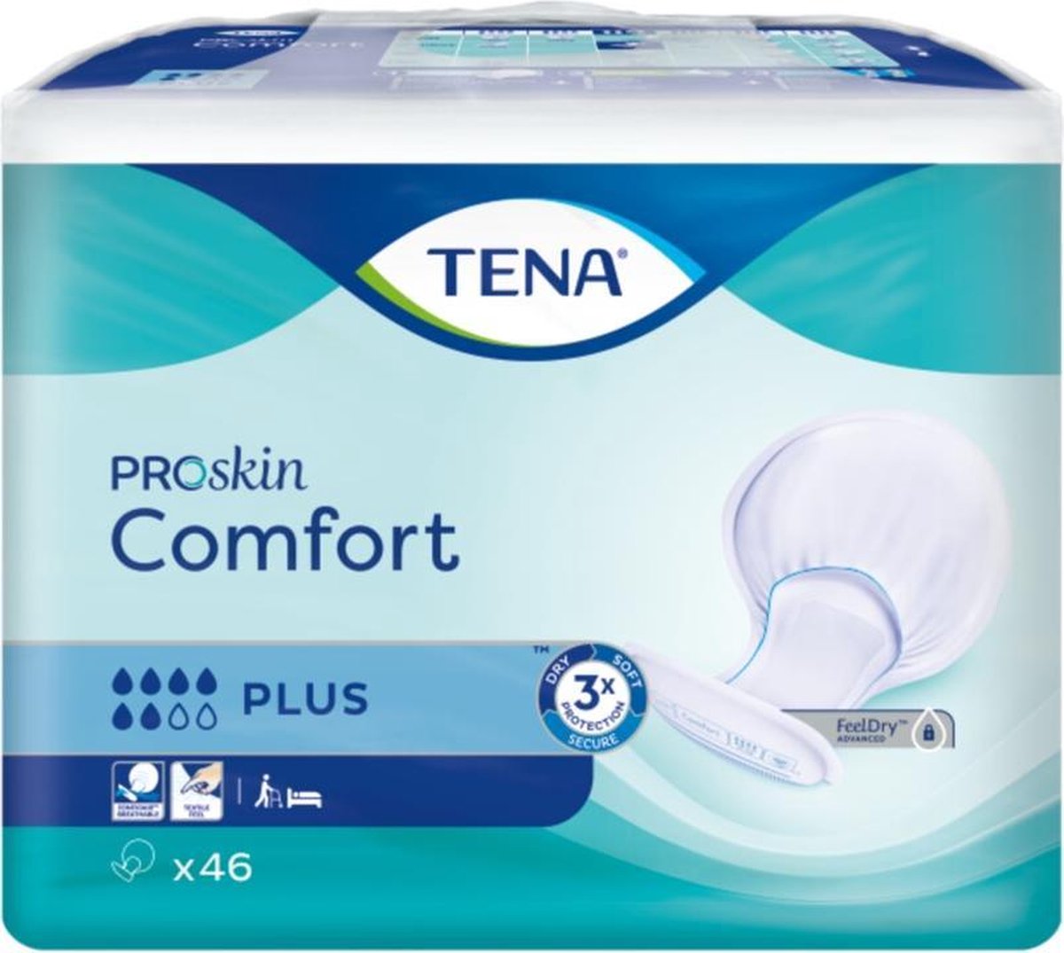 Tena Comfort Plus Breathable 46st