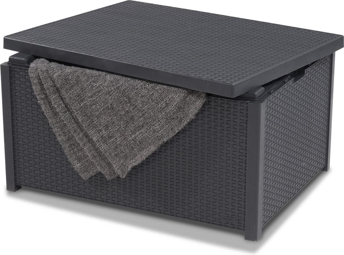 Allibert Arica Storage Bijzettafel 79 x 59 cm - Grijs