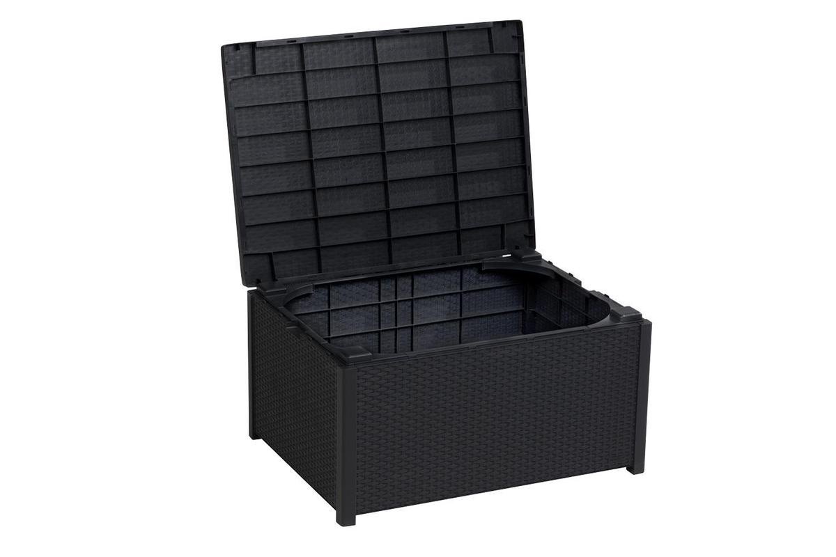 Allibert Arica Storage Bijzettafel 79 x 59 cm - Grijs