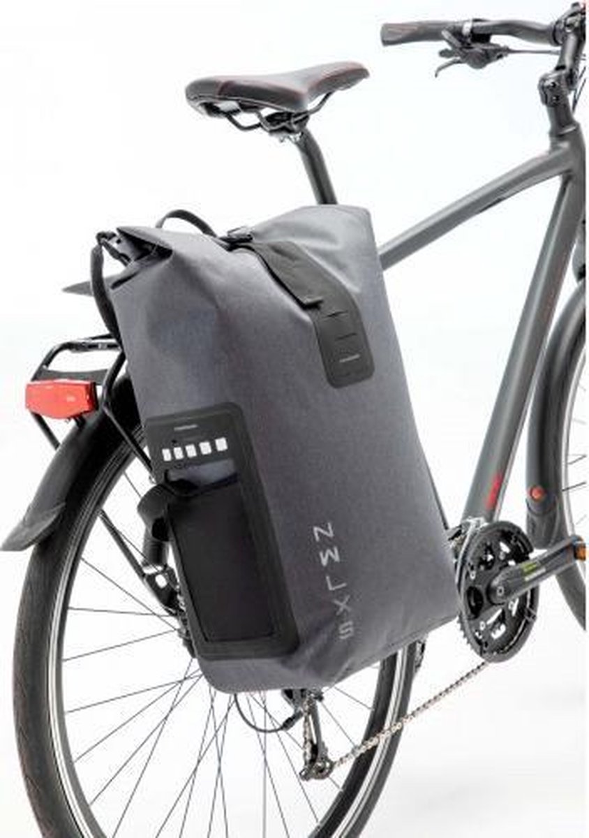 New Looxs Enkele fietstas Varo Backpack grijs 22 Liter