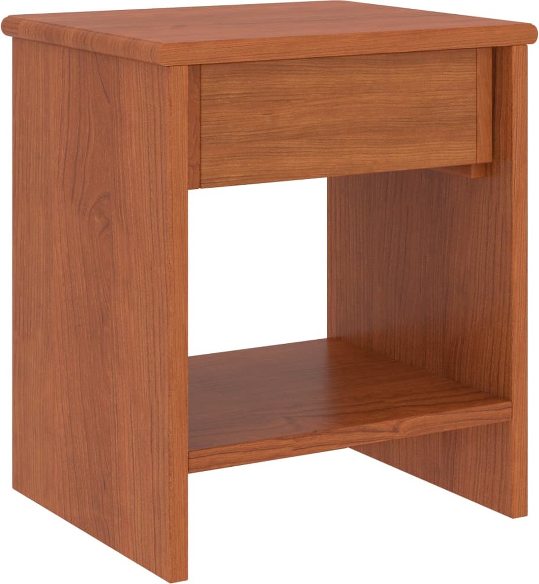 Vidaxl Nachtkastje 35x30x40 Cm Massief Grenenhout Honing - Bruin