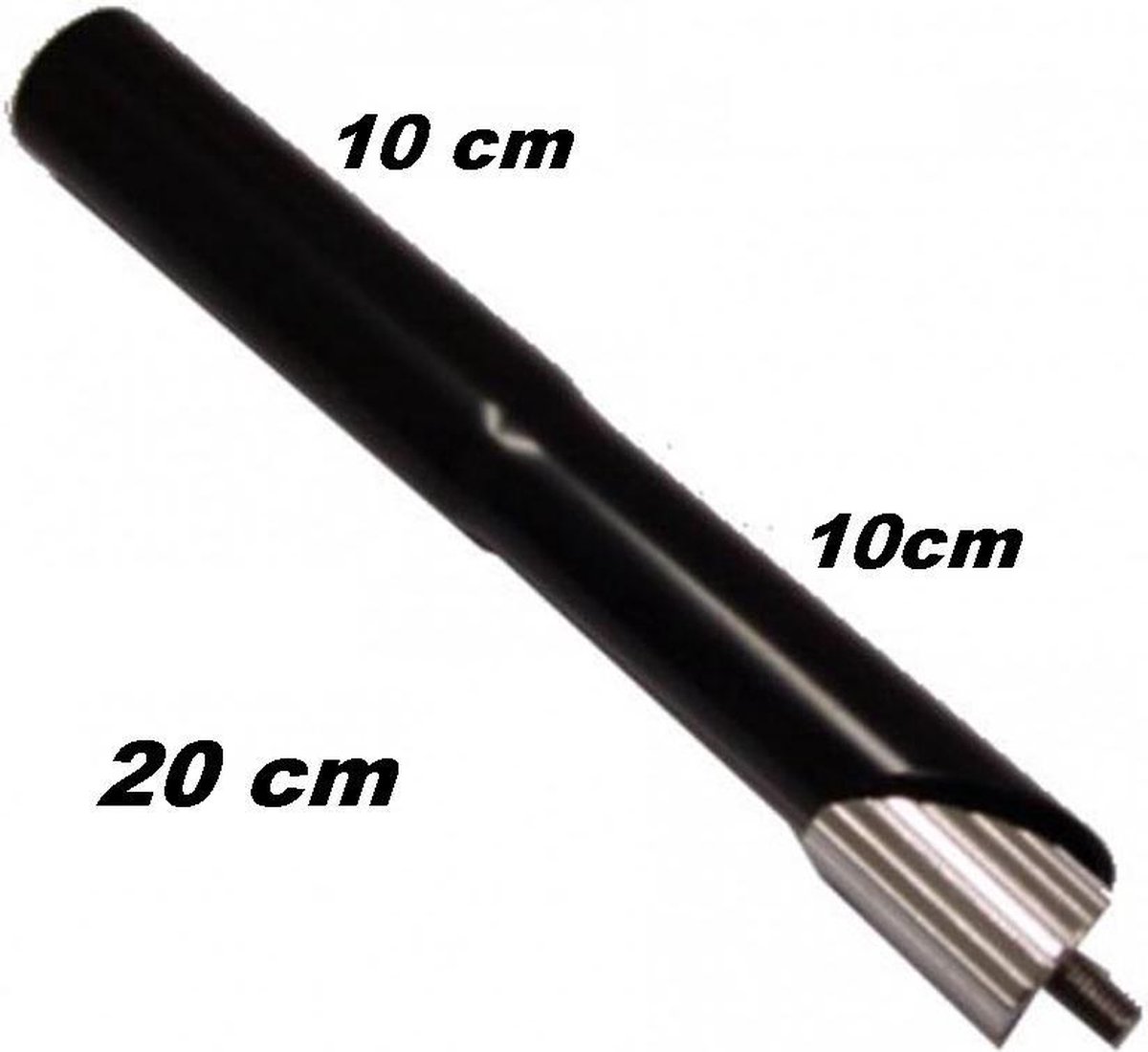 Kalloy Tom Stuurpen Verlenger Cr-mo 22.2 / 210 / 25.4 Mm - Zwart