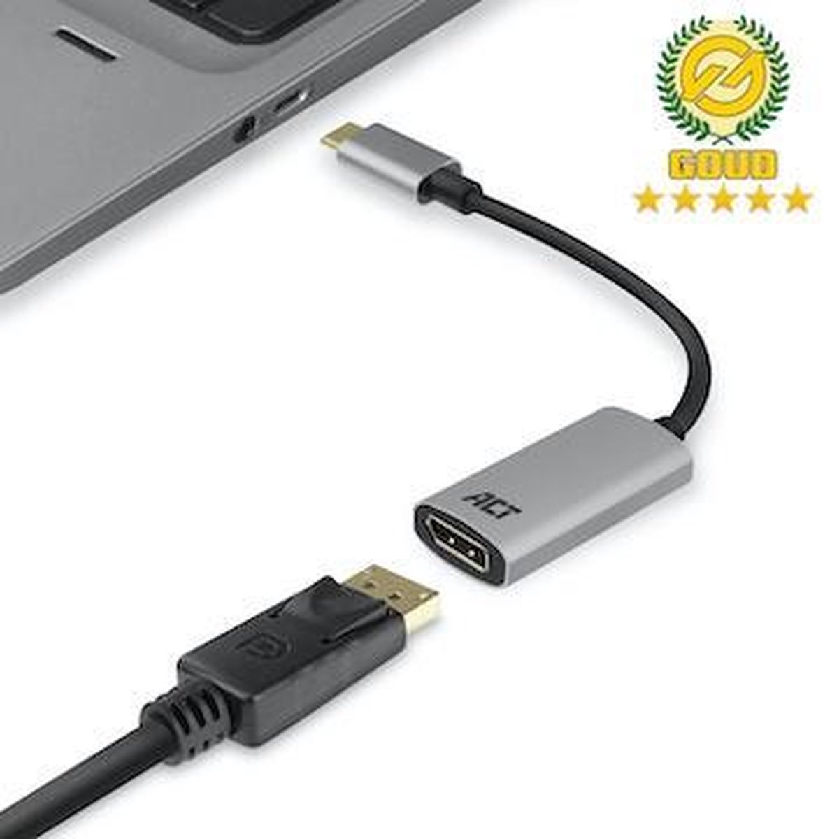 ACT USB-C naar DisplayPort adapter