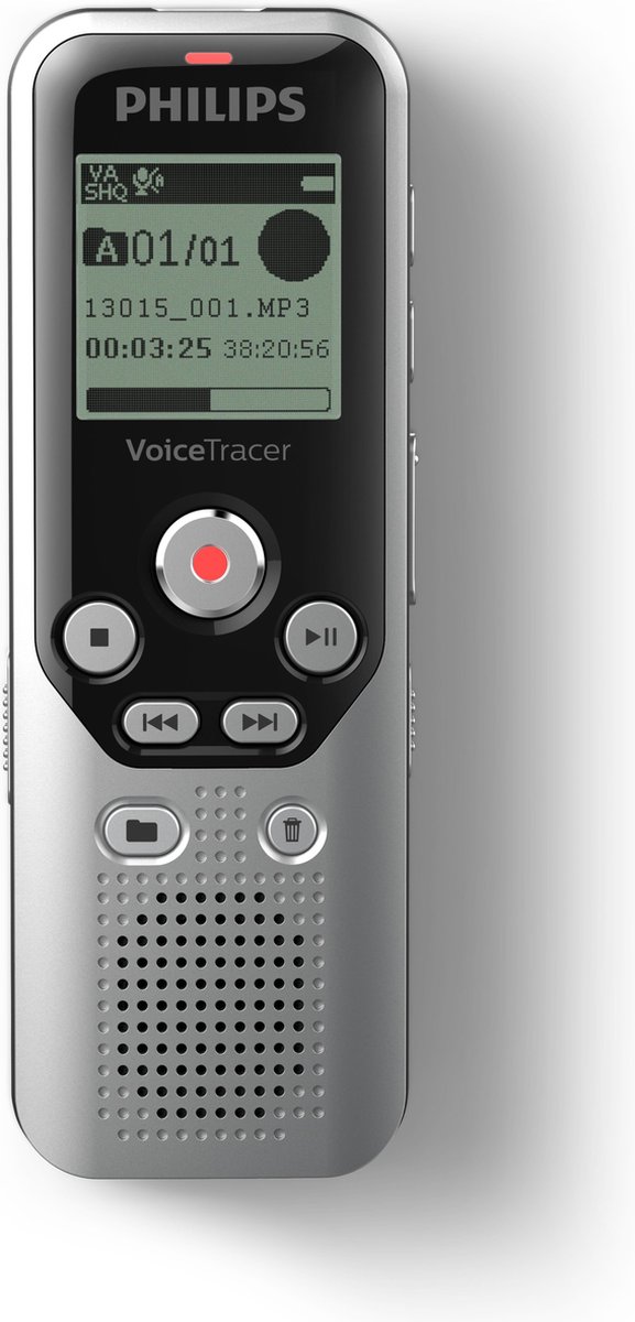 Philips DVT1250 Voice Tracer digitale audio-recorder