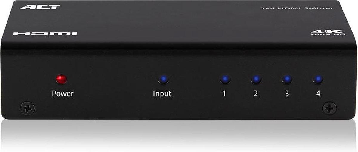 ACT 1 x 4 HDMI splitter