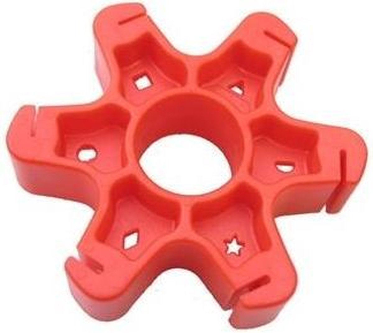 Cyclus Spaakhouder Voor Platte Spaken - Rood