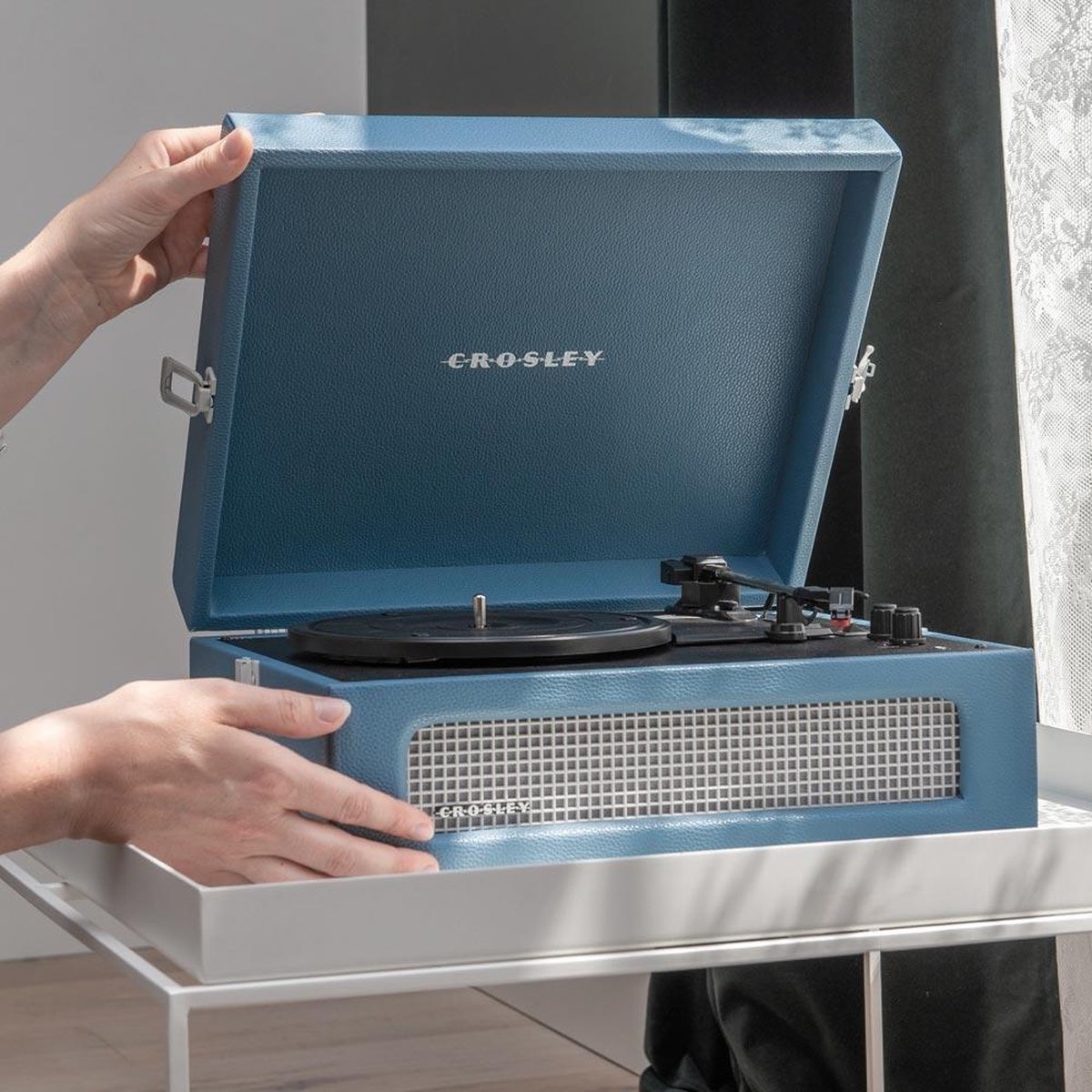 Crosley Voyager - Blauw