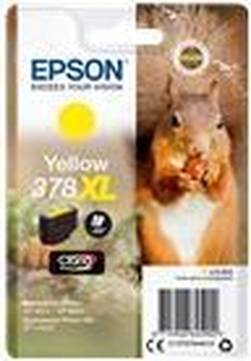 Epson Claria Photo HD Ink 378XL Singlepack - Geel