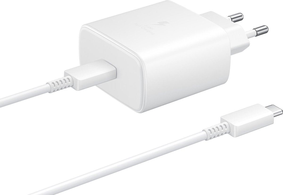 Samsung 45W Super Fast Charger USB-C - Wit