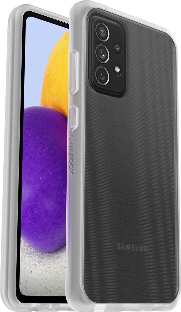 Otterbox React Samsung Galaxy A72 Back Cover Transparant