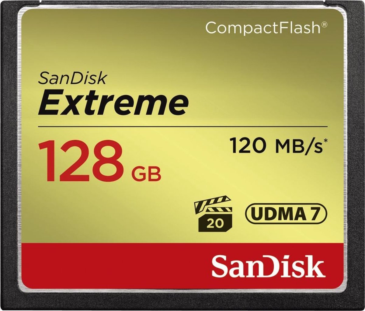 Sandisk CF Extreme 128GB 120MB/s