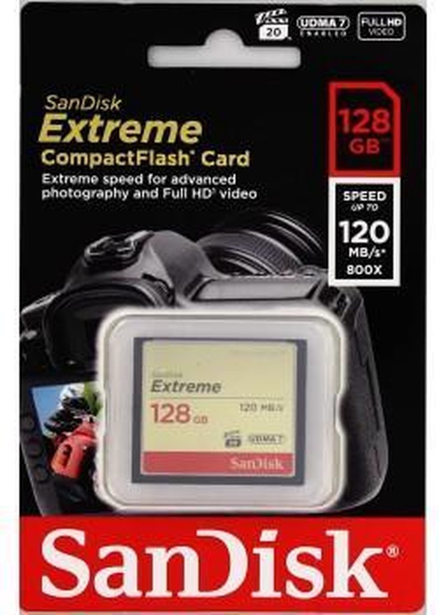 Sandisk CF Extreme 128GB 120MB/s
