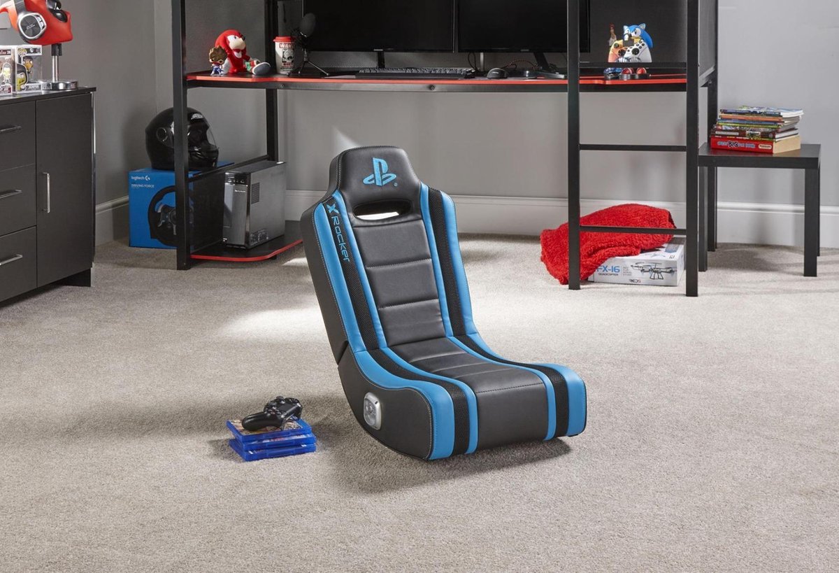 X-ROCKER Geist Gaming Chair - Zwart