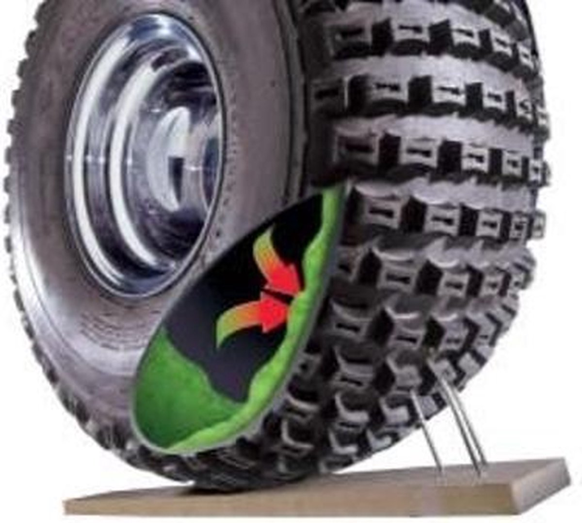 Slime Navulfles Bandendichter 473 Ml Voor Smart Repair Set - Groen