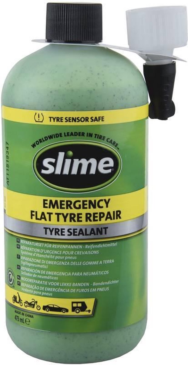Slime Navulfles Bandendichter 473 Ml Voor Smart Repair Set - Groen