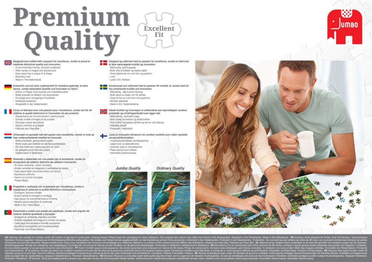 Jumbo Puzzel Frans Polynesië - 1000 Stukjes