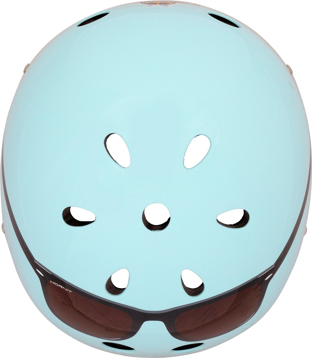 Hornit Mini Lids Fietshelm Voor Kinderen - Met Led Achterlicht - The Wayfarer (S) - Blauw