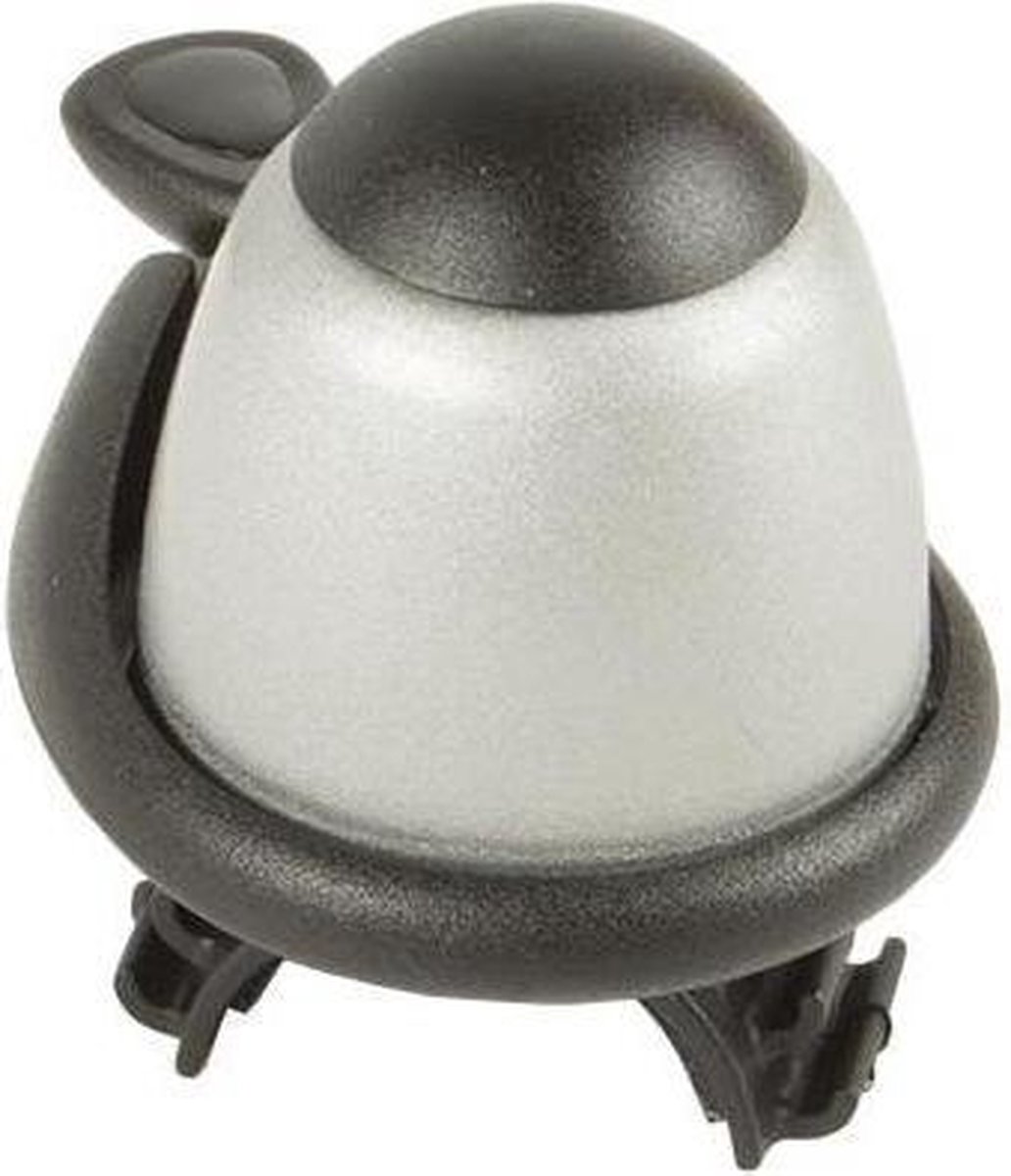 Widek Fietsbel Decibel Ii Aluminium 40 Mm Zilver/zwart