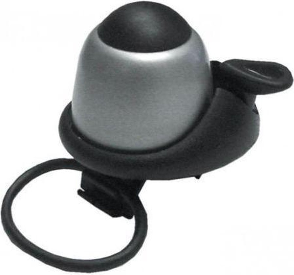 Widek Fietsbel Decibel Ii Aluminium 40 Mm Zilver/zwart