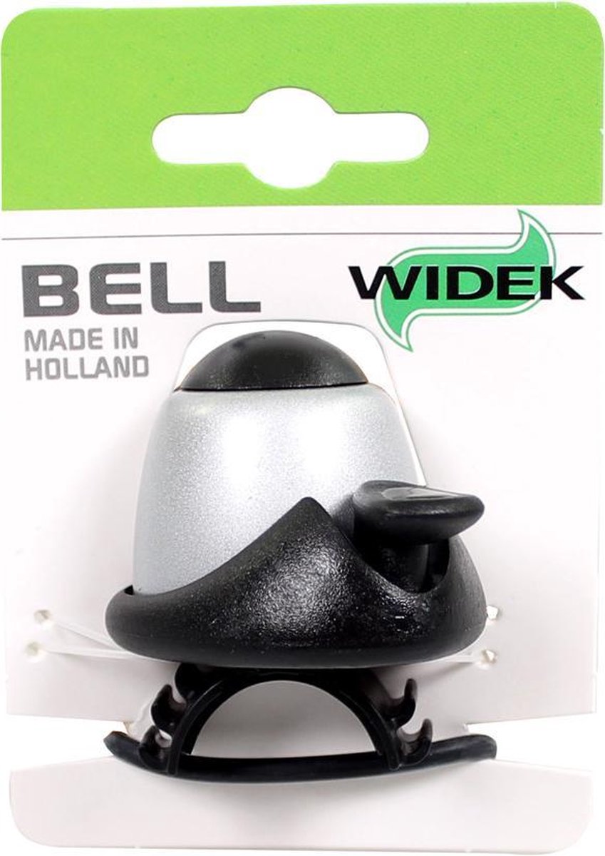 Widek Fietsbel Decibel Ii Aluminium 40 Mm Zilver/zwart