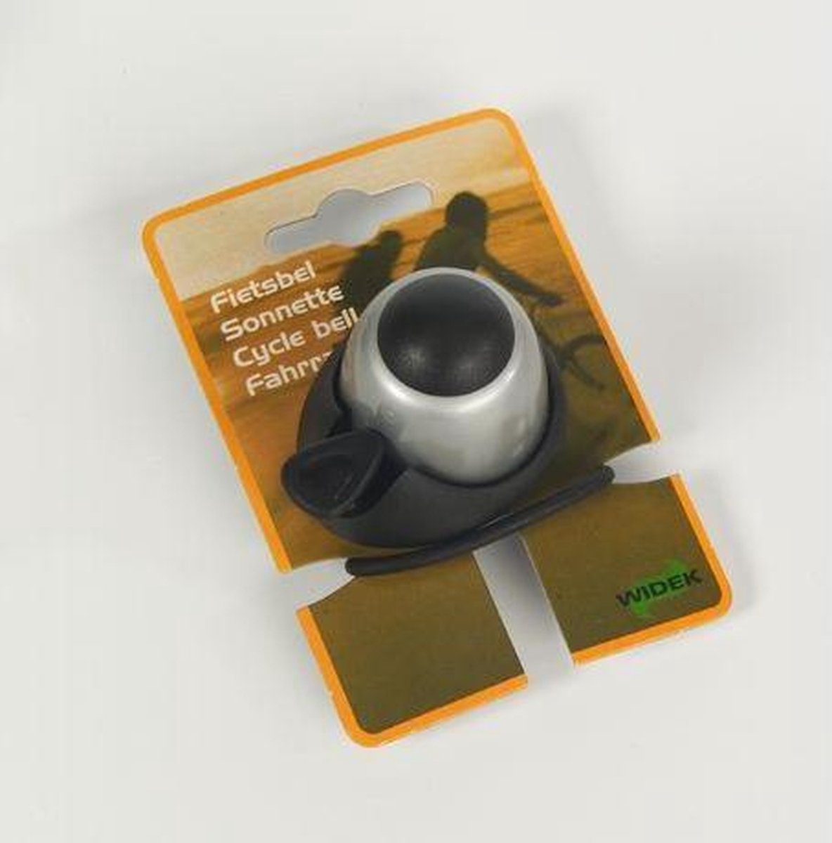 Widek Fietsbel Decibel Ii Aluminium 40 Mm Zilver/zwart