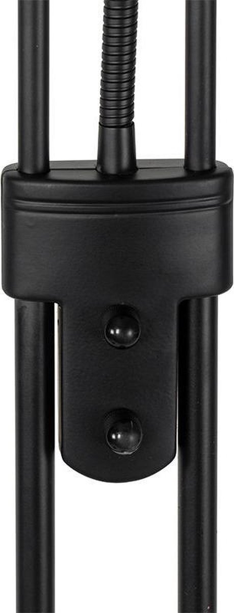 Highlight Vloerlamp New Luna H 180 Cm 24 + 5 Watt - Zwart