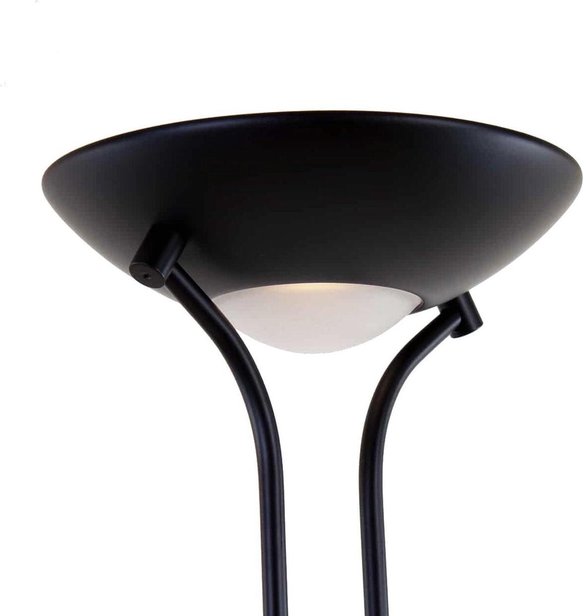 Highlight Vloerlamp New Luna H 180 Cm 24 + 5 Watt - Zwart