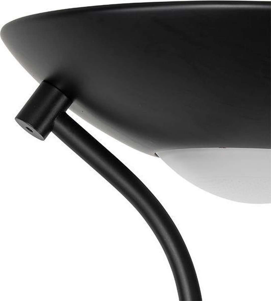 Highlight Vloerlamp New Luna H 180 Cm 24 + 5 Watt - Zwart