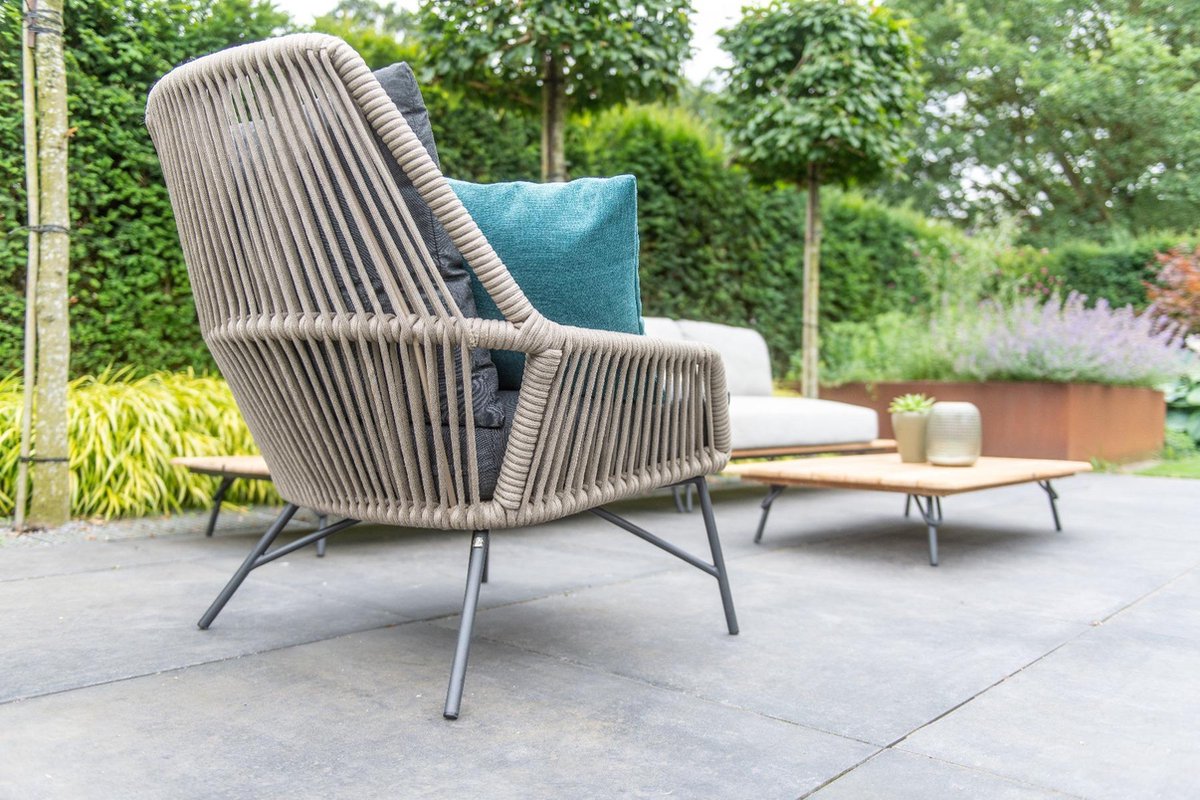 4 Seasons Outdoor 4 Seasons Ramblas Loungestoel - Bruin