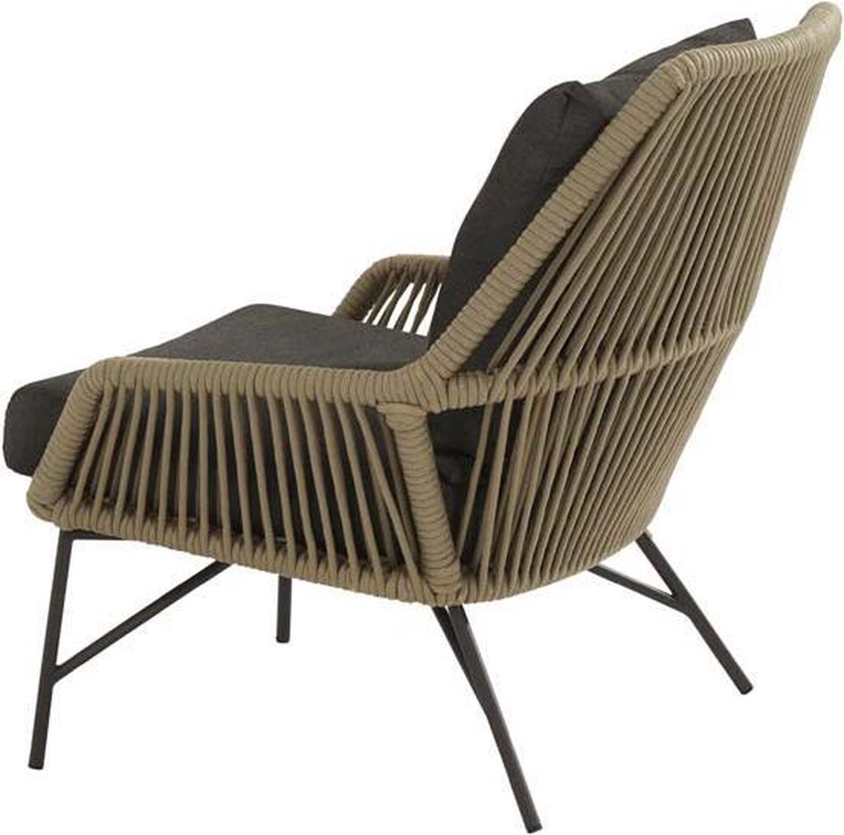 4 Seasons Outdoor 4 Seasons Ramblas Loungestoel - Bruin