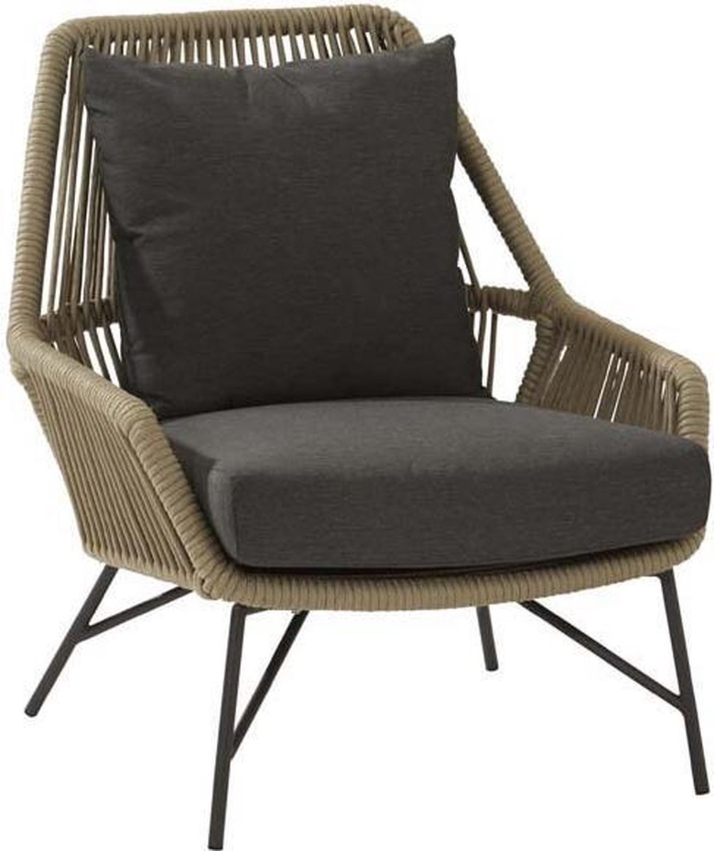 4 Seasons Outdoor 4 Seasons Ramblas Loungestoel - Bruin