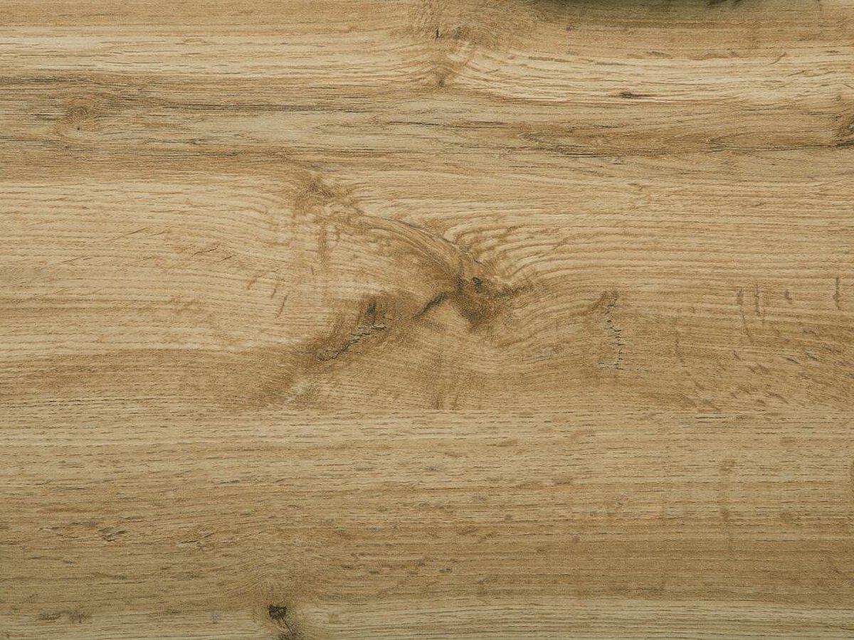 Beliani Timber Sideboard Mdf 42 X 140 Cm - Bruin