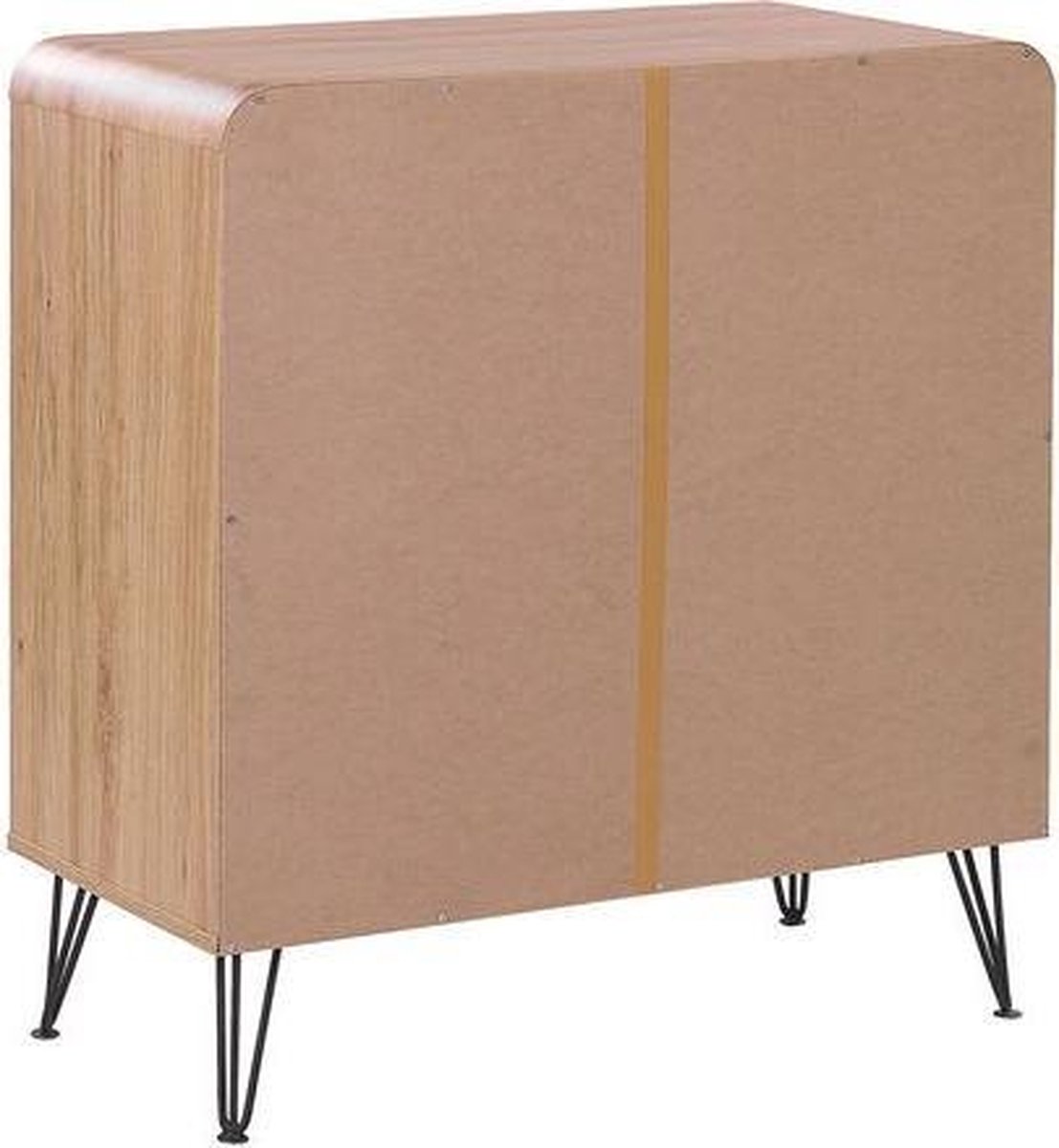 Beliani Kyle Sideboard Vezelplaat 40 X 80 Cm - Bruin