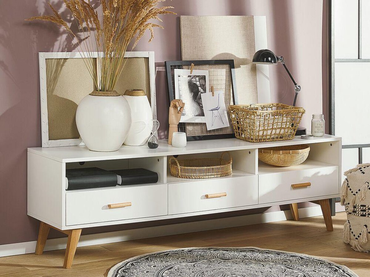 Beliani Liberty Sideboard Mdf 40 X 180 Cm