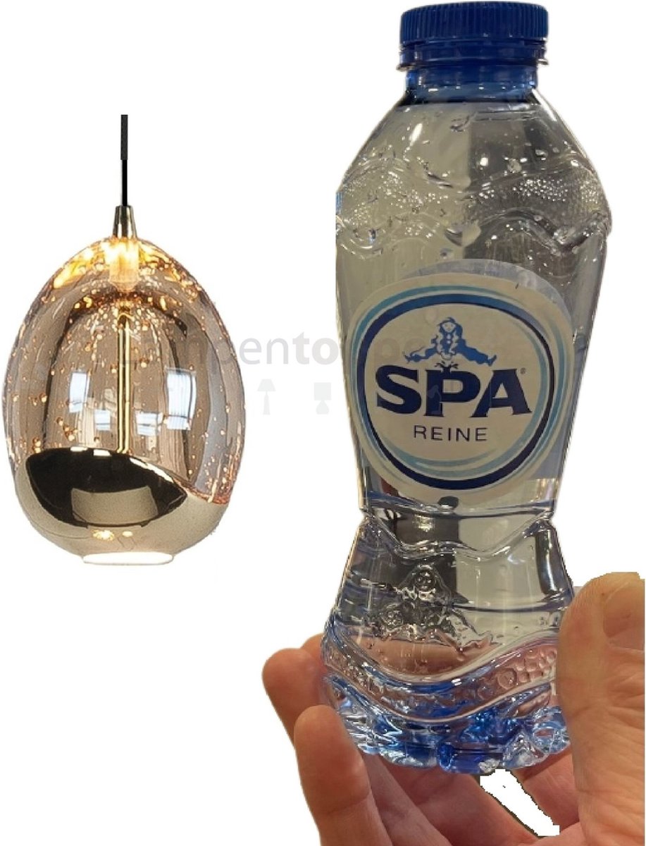 Highlight Hanglamp Golden Egg 5 Lichts L 108 Cm Amber- - Zwart