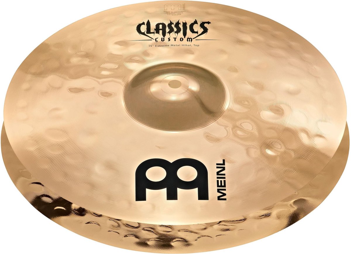 Meinl Classics Custom 14 Extreme Metal Brilliant Hi-hat