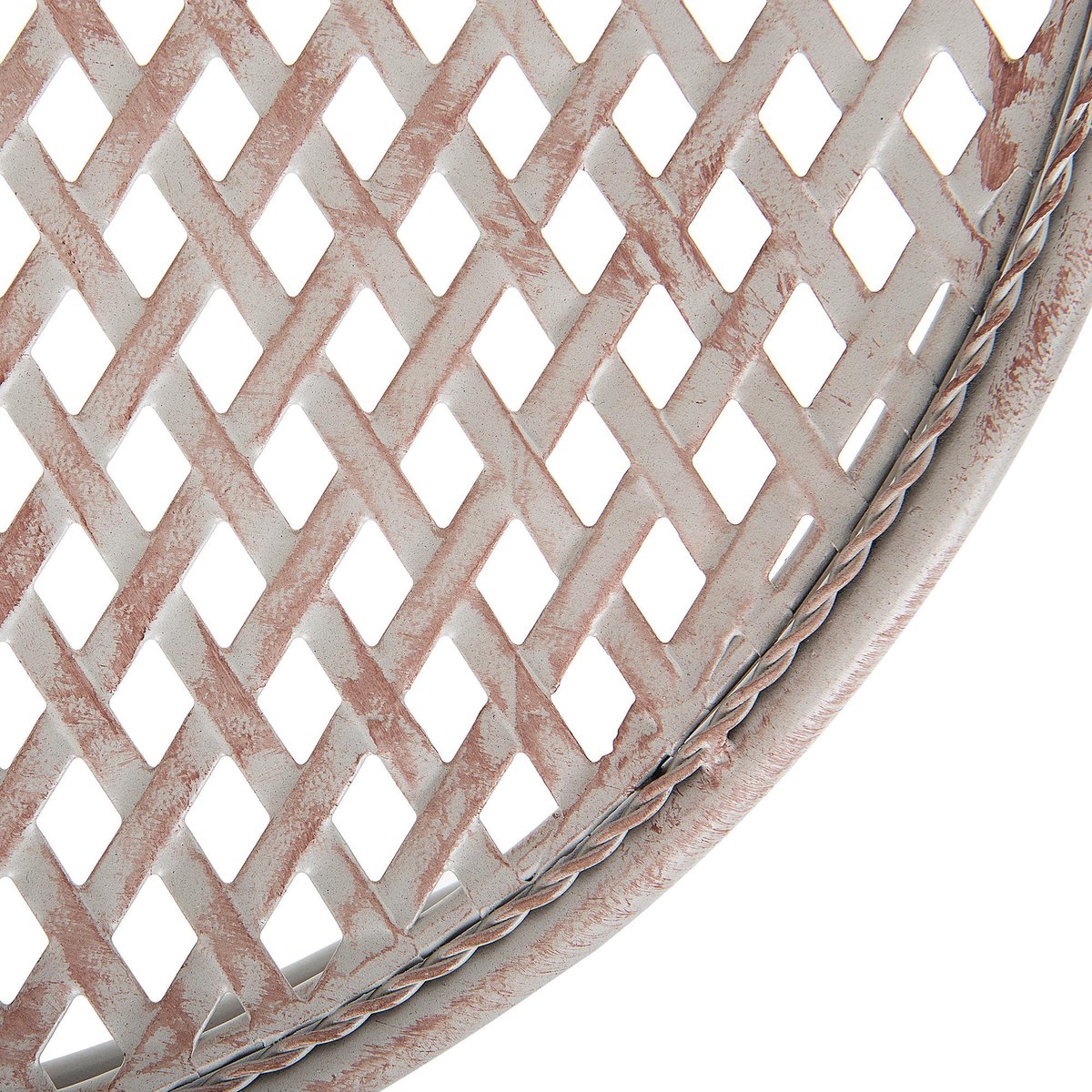 Beliani Cilento Balkontafel Metaal 71 X 71 Cm - Grijs