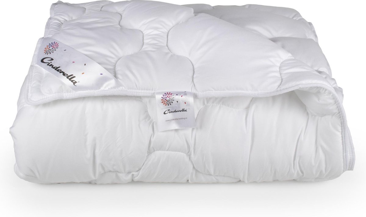 Cinderella Ambient Synthetisch Dekbed - 1-persoons (140x220 Cm) - Volwassen - Wit