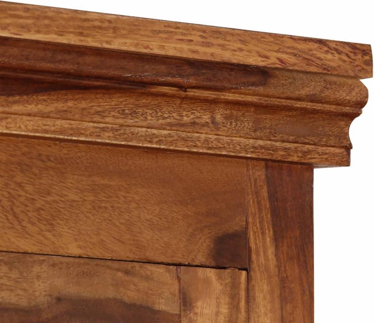 Vidaxl Dressoir 110x45x80 Cm Massief Sheeshamhout - Bruin