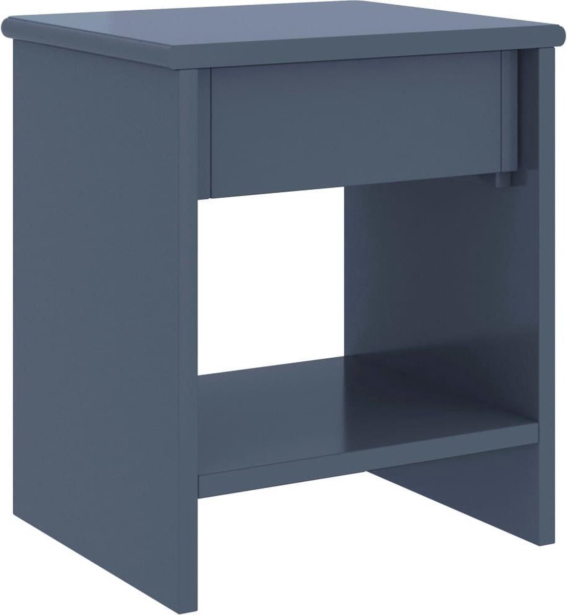 Vidaxl Nachtkastjes 2 St 35x30x40 Cm Massief Grenenhout Licht - Grijs