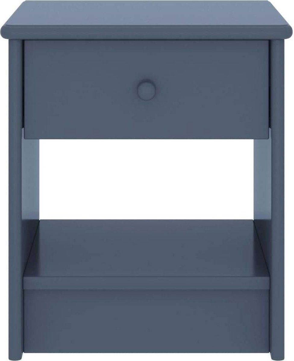 Vidaxl Nachtkastjes 2 St 35x30x40 Cm Massief Grenenhout Licht - Grijs