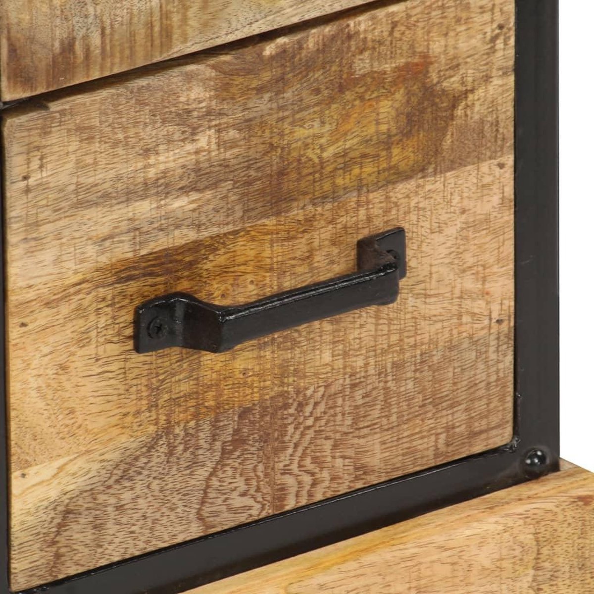 Vidaxl Dressoir 60x30x75 Cm Massief Mangohout - Bruin
